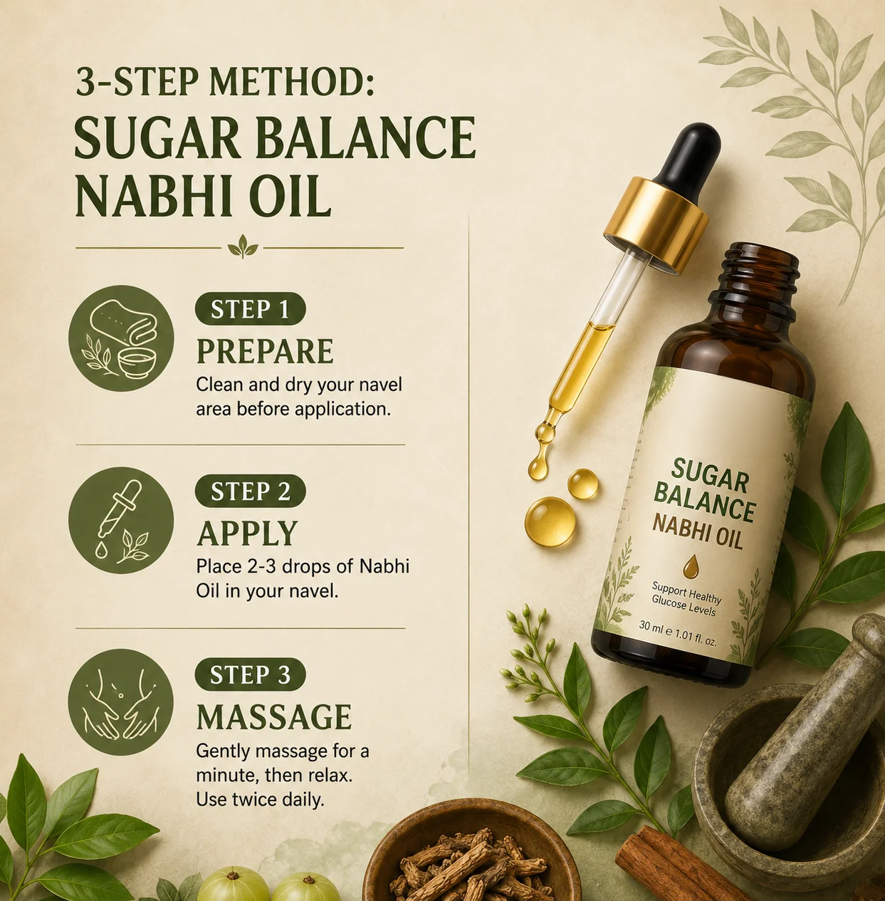 Sugar Nabhi Oil