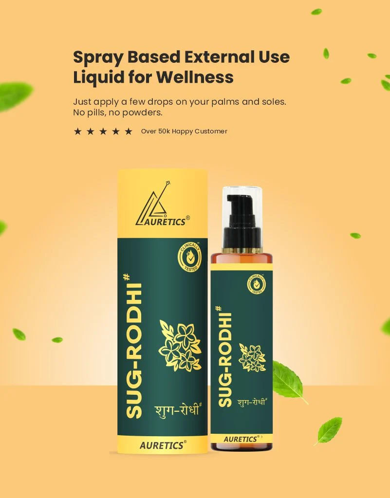 Sug-Rodhi: Spray Based External Use Liquid for Wellness